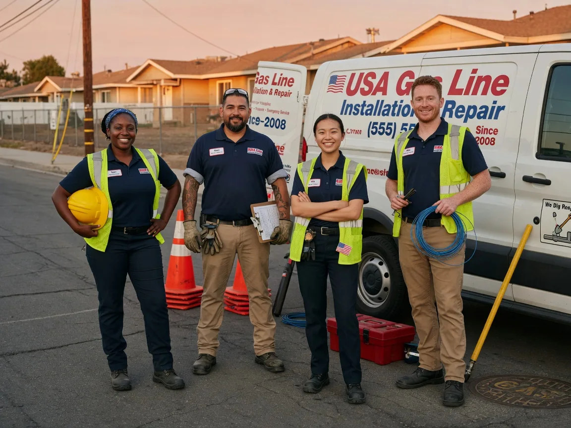 Gas Line Installation company in Durham, CA